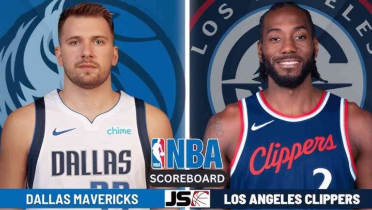 Clippers vs Dallas Mavericks Match Player Stats